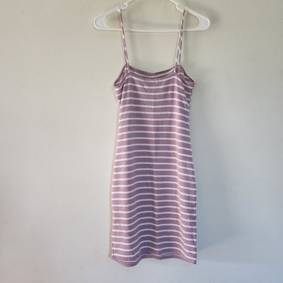 Forever 21 Light pink-cream knit mini dress size medium - Picture 2 of 4